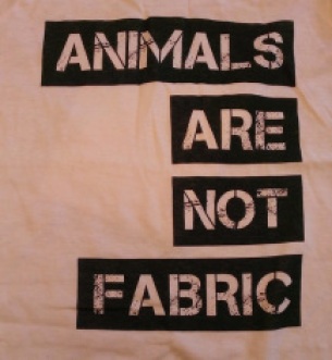 animals are not fabric